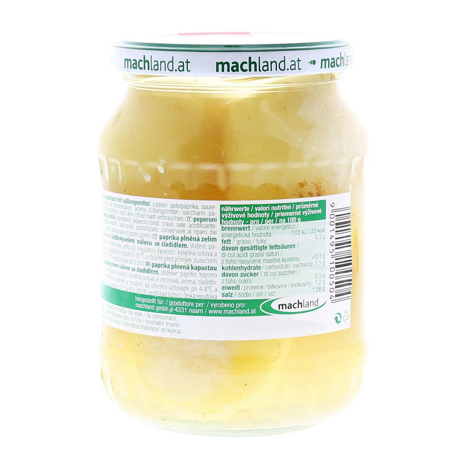 Machland Apfelpaprika gefüllt