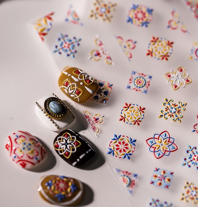 MAGICO - Gepatroneerde nagelstickers (verschillende ontwerpen)