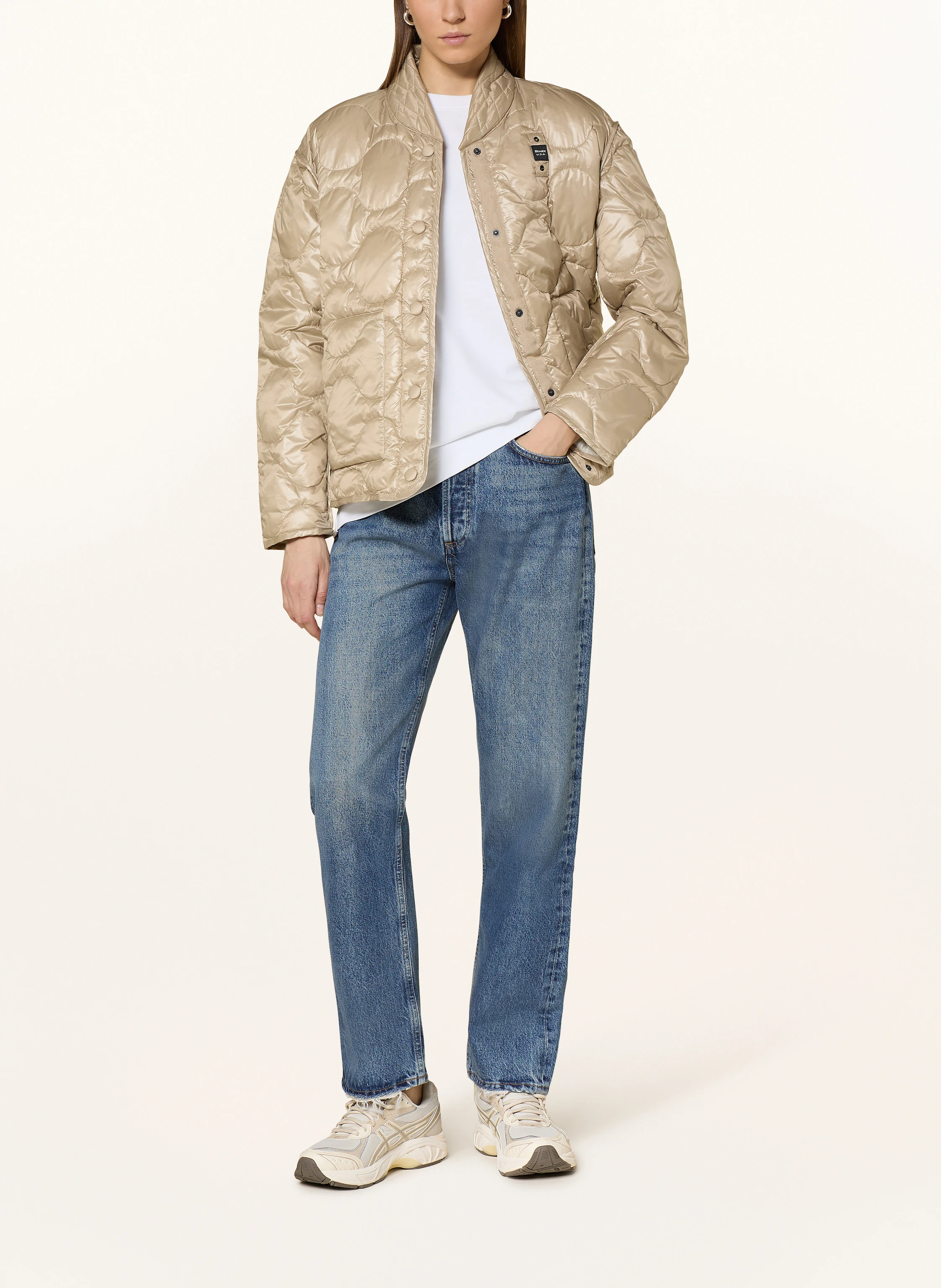 Blauer Steppjacke MARCY