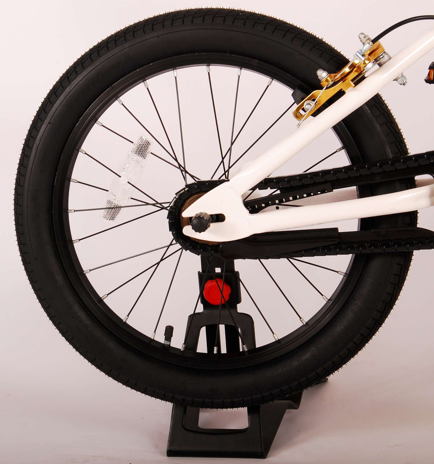 Kinderfahrrad Cool Rider Fahrrad für Jungen 18 Zoll Kinderrad in Weiß