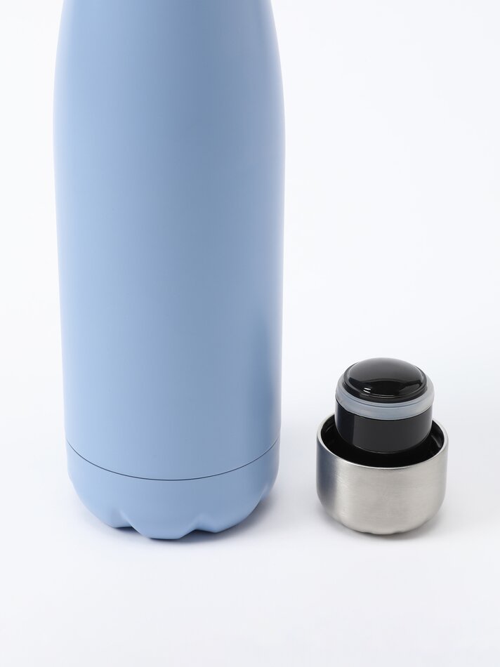 Garrafa térmica de aço inoxidável de 500 ml - Azul claro