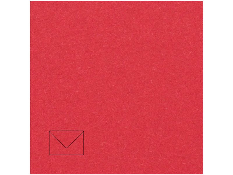 Rico Design Paper Poetry Essentials Umschlag C6 Rot Kuvert C6