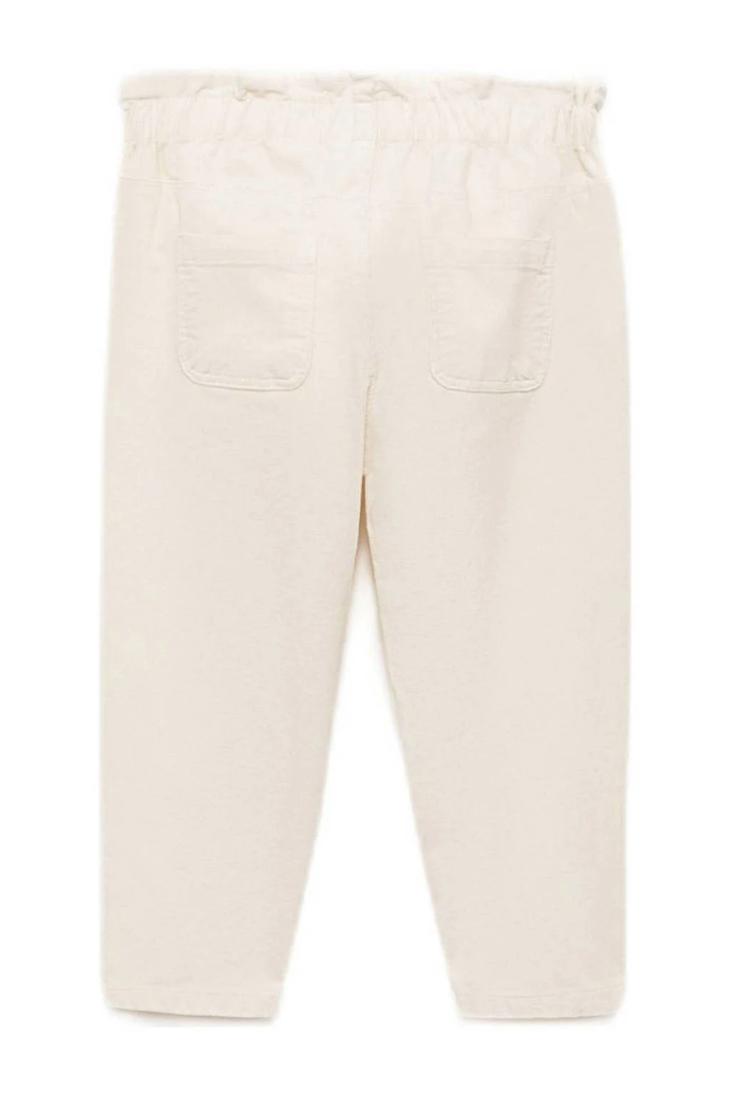 Mango Kids corduroy broek lichtbeige
