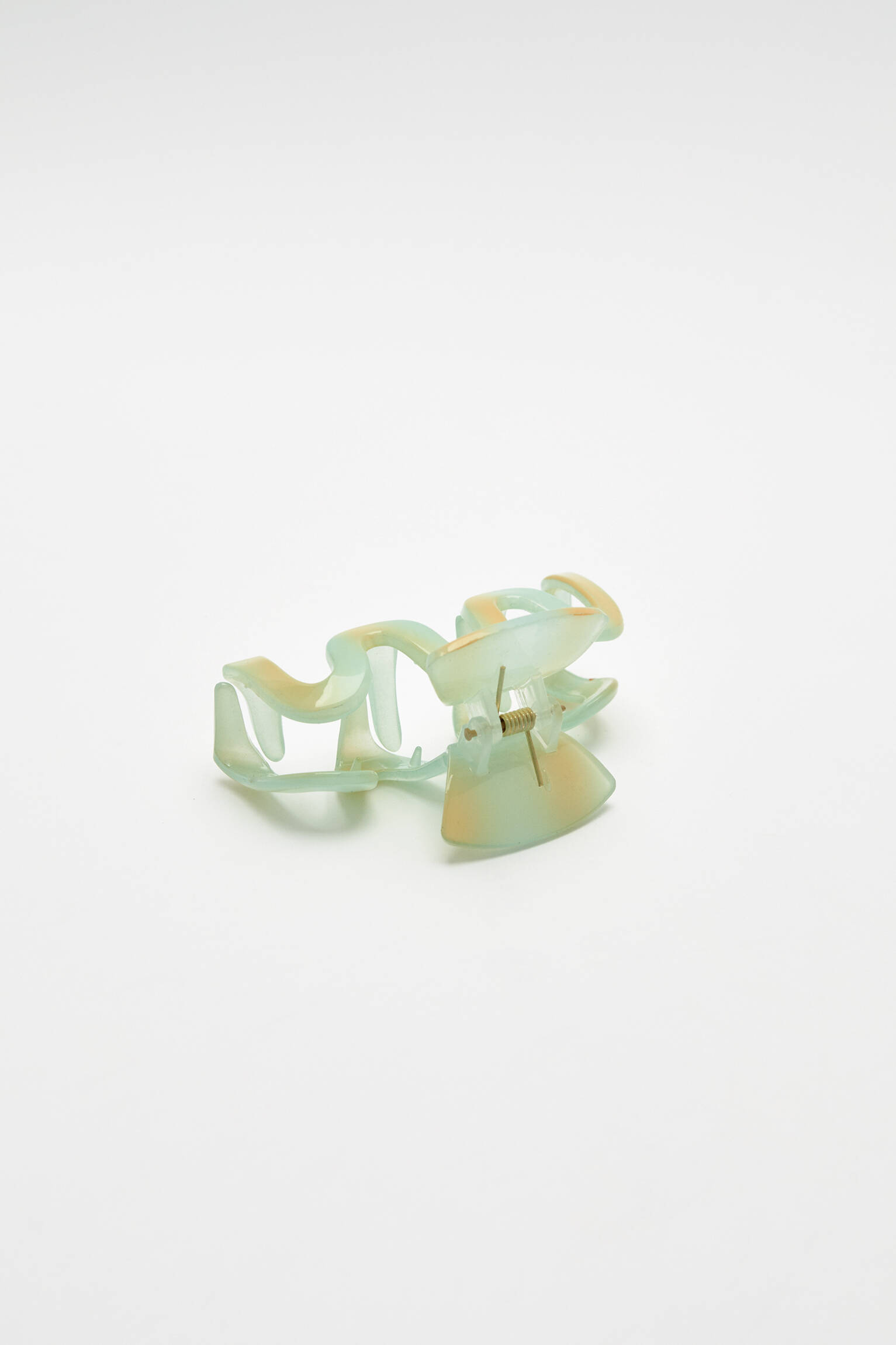 Presilha de cabelo Aquamarine Wave - Verde Água
