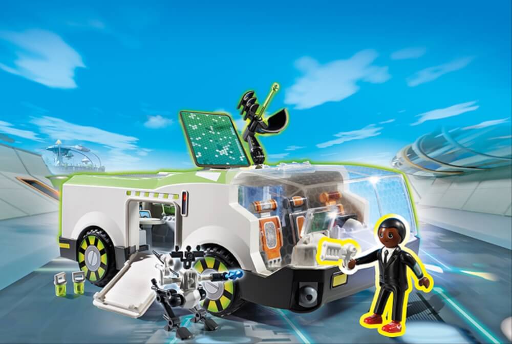 PLAYMOBIL 6692 Techno Chamäleon mit Agent Gene
