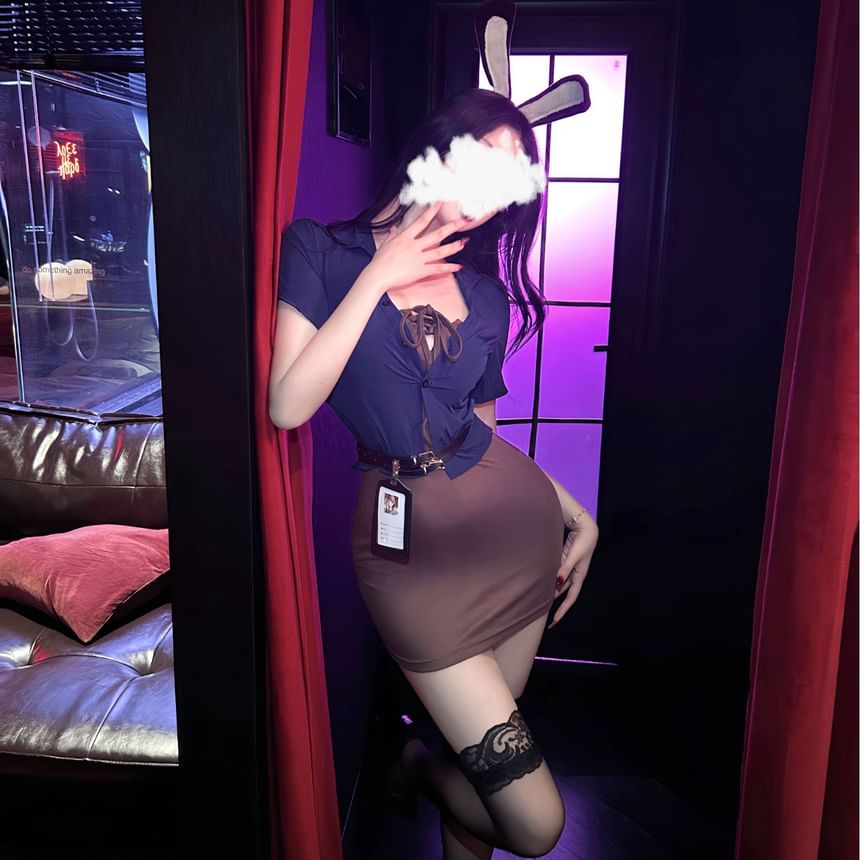 Candyiry - Konijnenmeisje Lingerie Kostuumset
