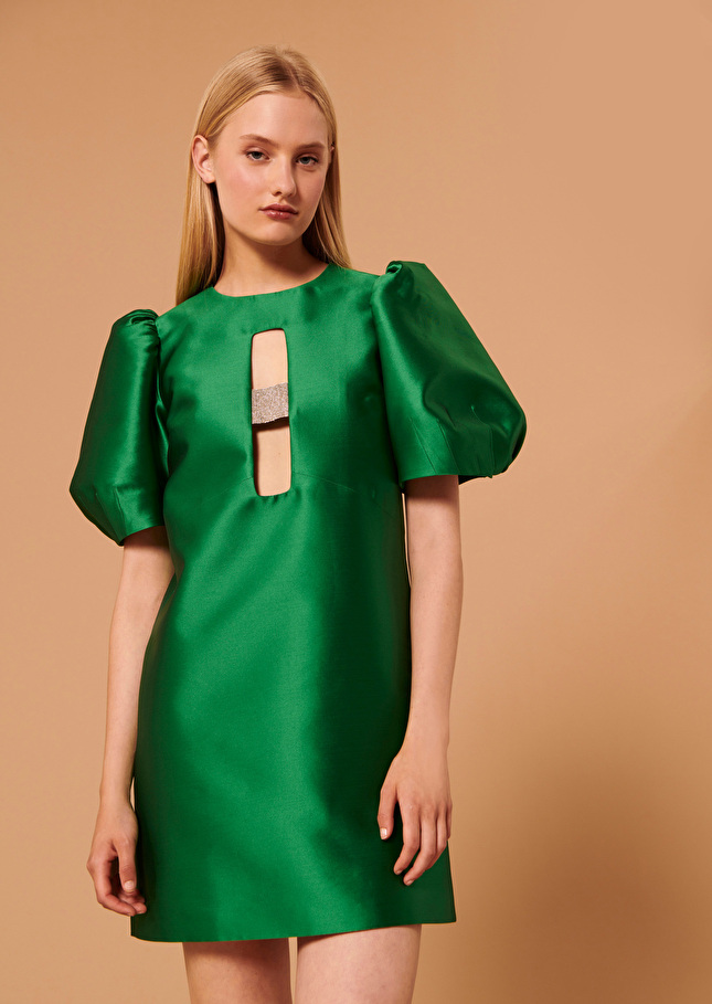 Robe Rettelverte en satin