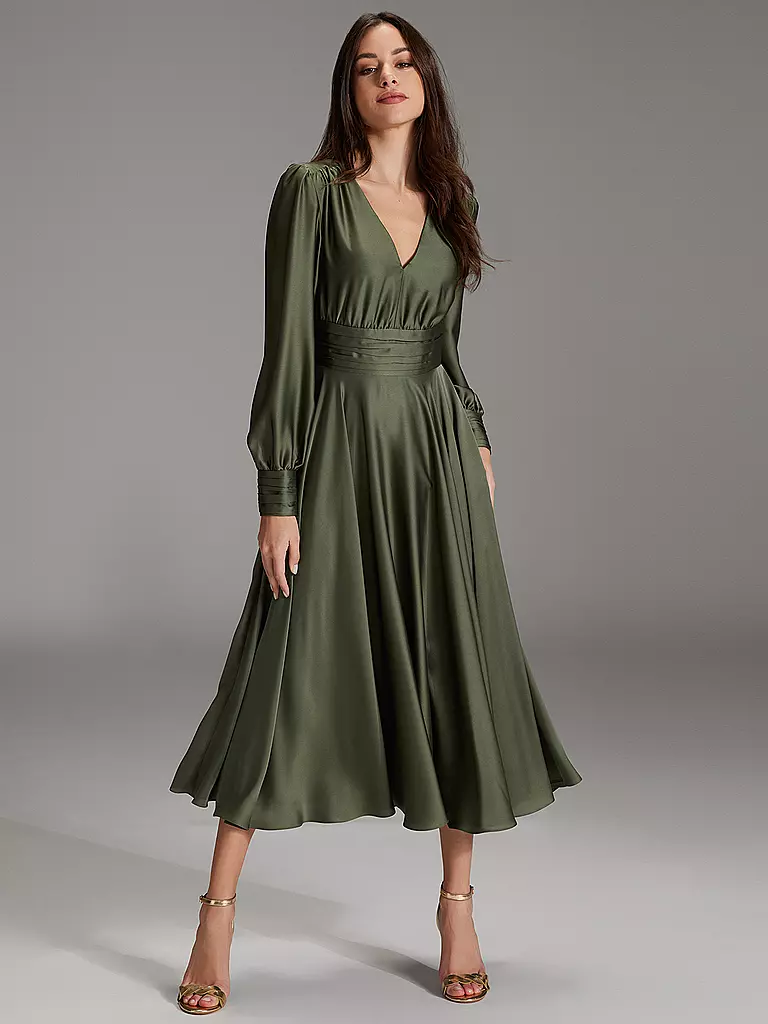 SWING Cocktailkleid grün