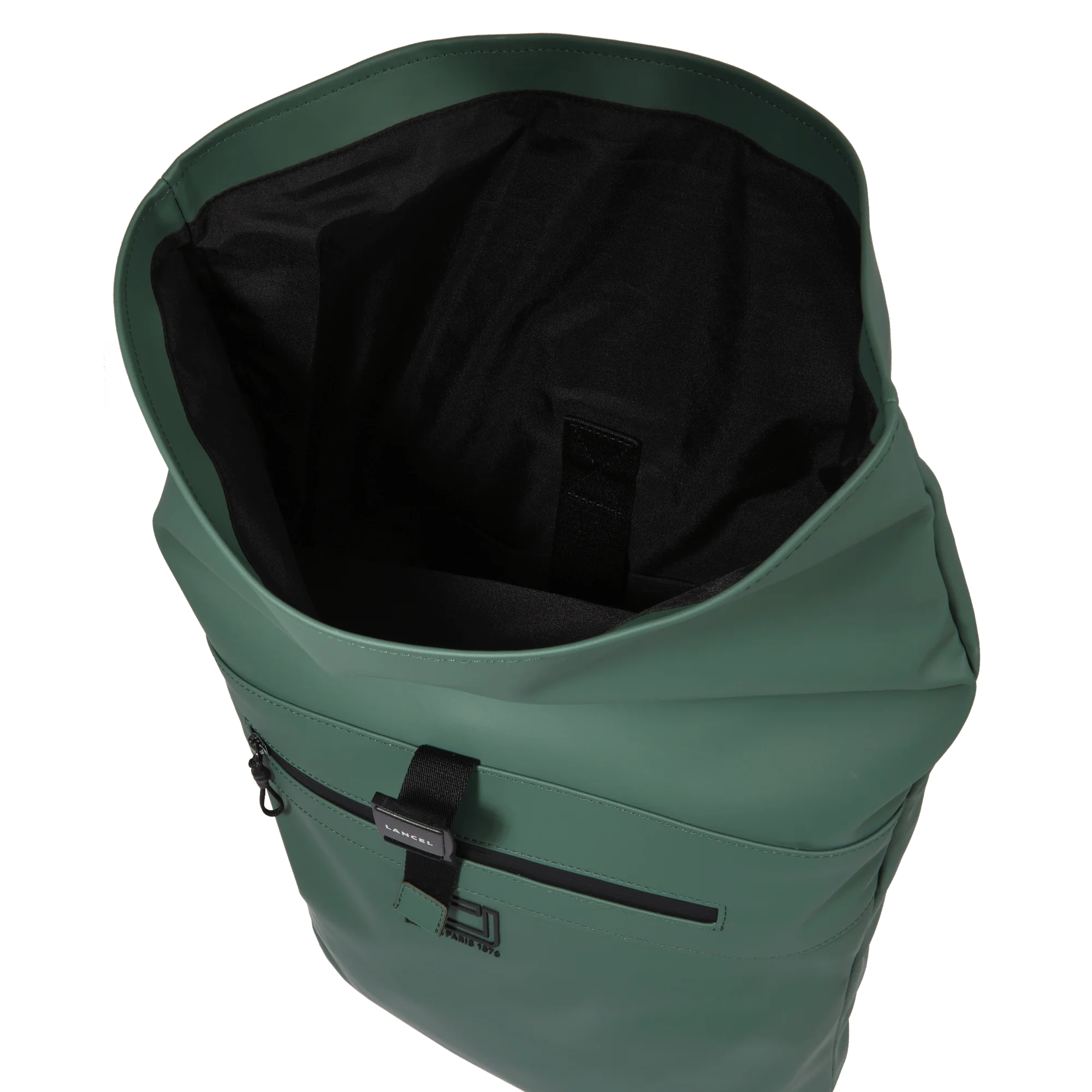 Roll-top backpack Victor de Lancel-Jade Fonce