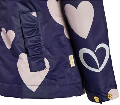 Petite Chérie Atelier Rose Skalljakke, Hearts Navy