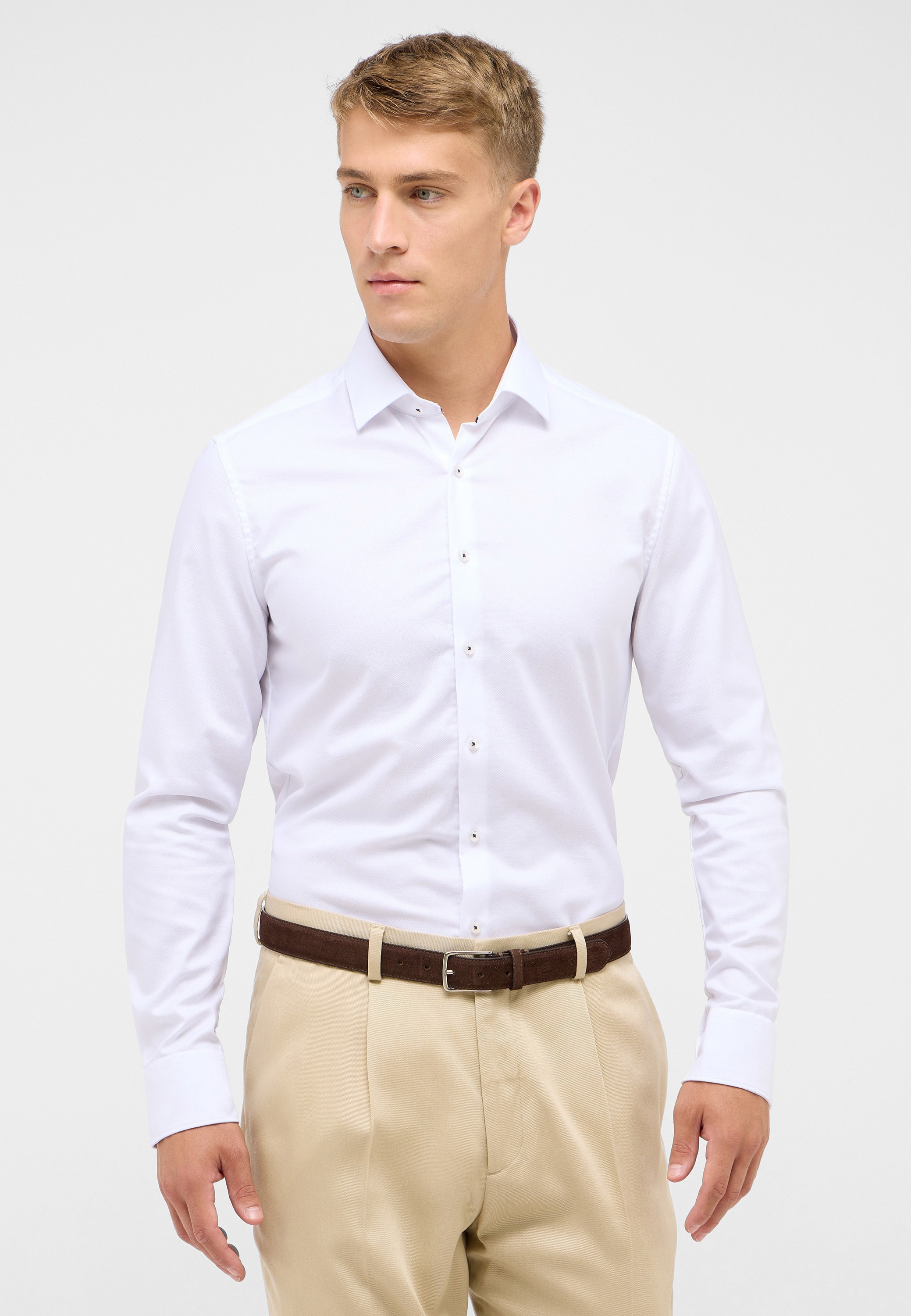 Eterna Langarmhemd »SLIM FIT«, NON IRON (bügelfrei)