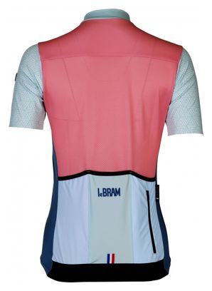 Maillot Manches Courtes Femme Lebram Aspin Pistache Coupe Ajustée