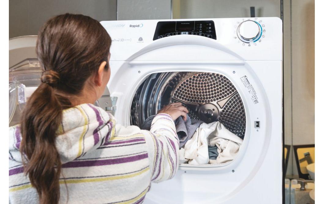 Wäschetrockner ROE H9A3TCEX-S Links<br>Wärmepumpentrockner