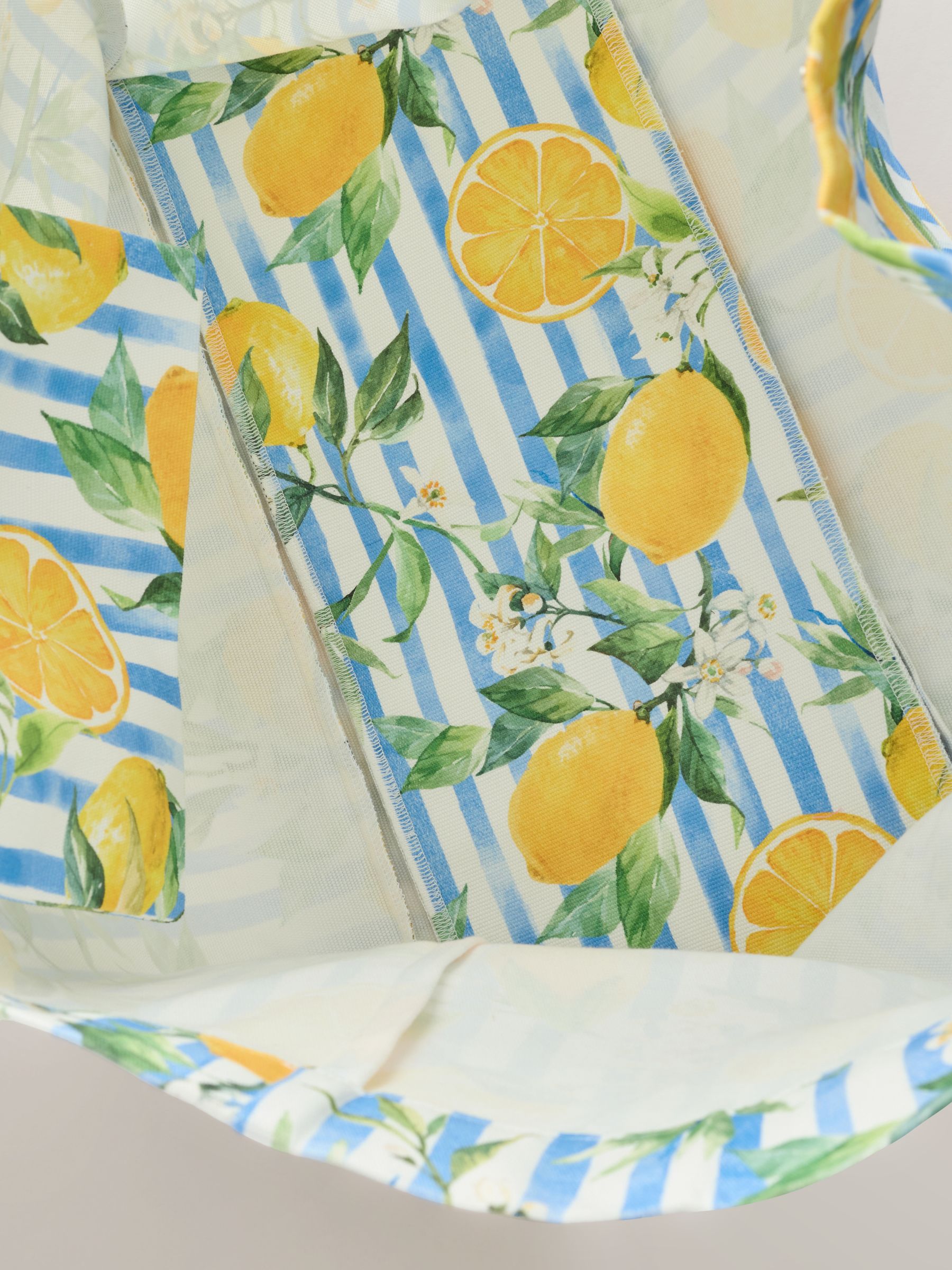 Citroen - Herbruikbare canvas tas met print