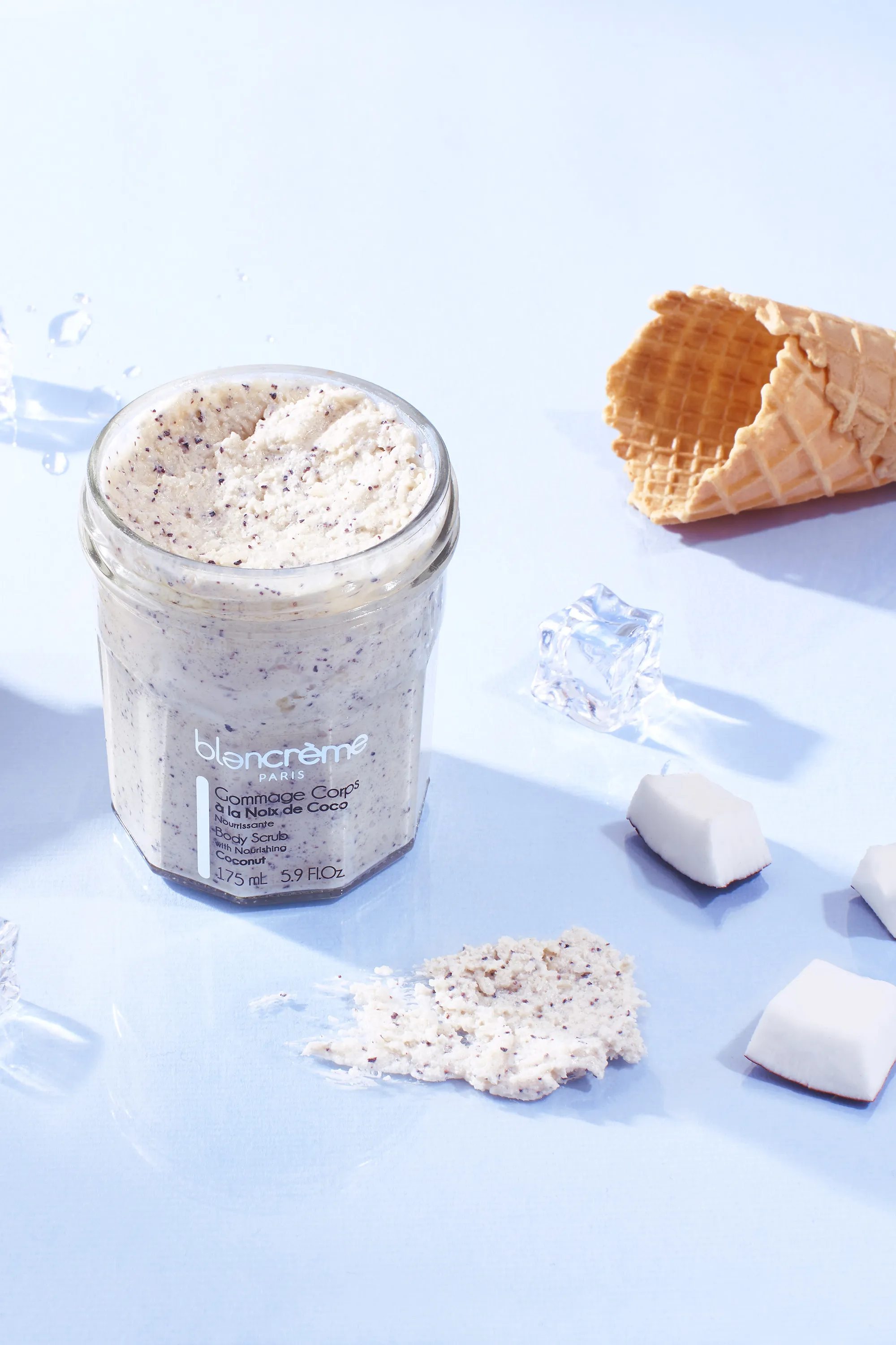 Blancrème Gommage corps à la noix de coco-175 ml
