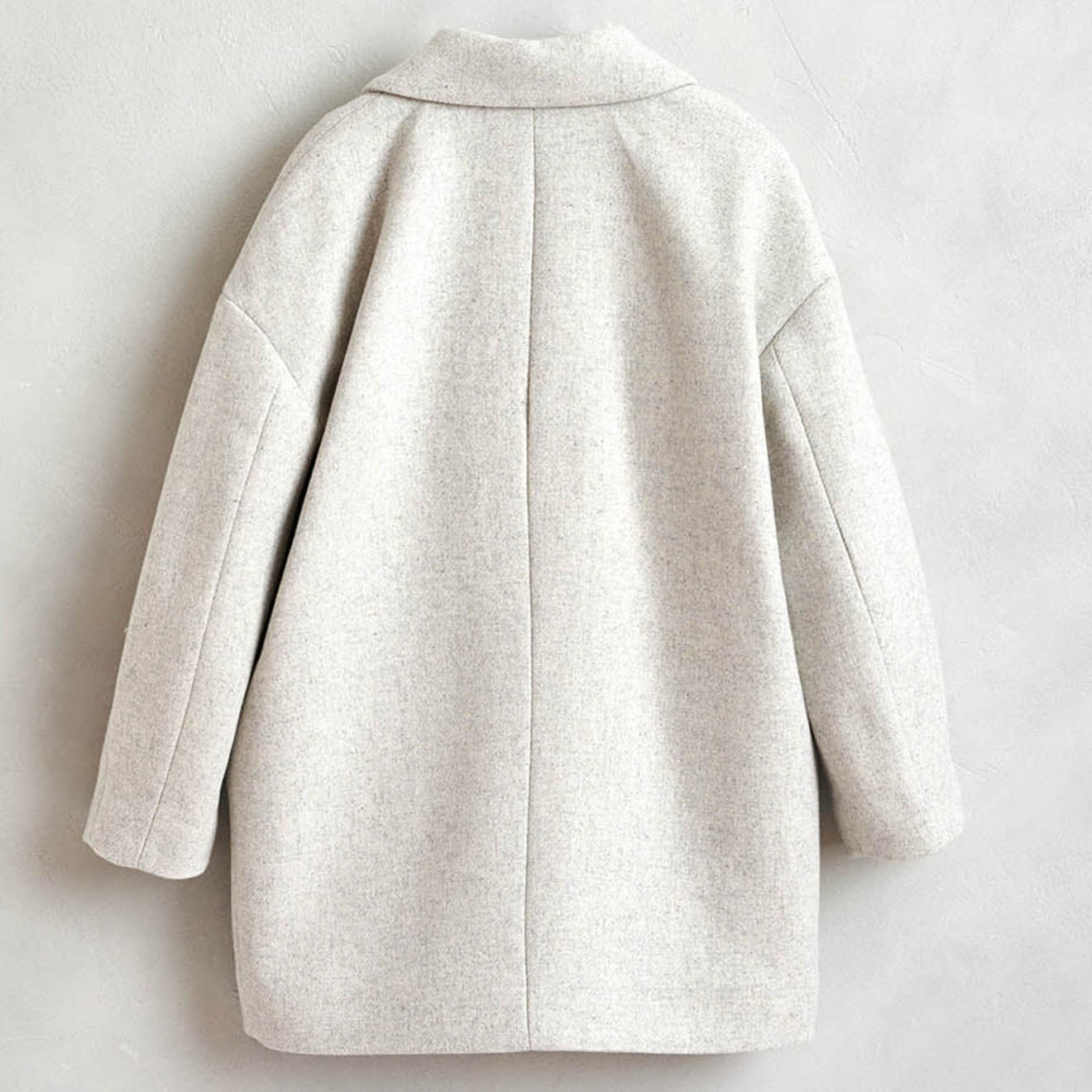 Bellerose Manteau croisé en Laine mélangée Sybil gris clair