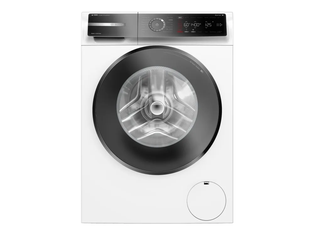 Bosch Serie | 8 WGB254A0SN - Vaskemaskine - Wi-Fi - Niche - bredde: 60 cm - højde: 85 cm - frontbetjening - 70 liter - 10 kg - 1400 rpm - hvid