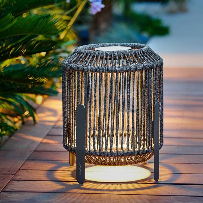 Lanterne solaire LINY Graphite