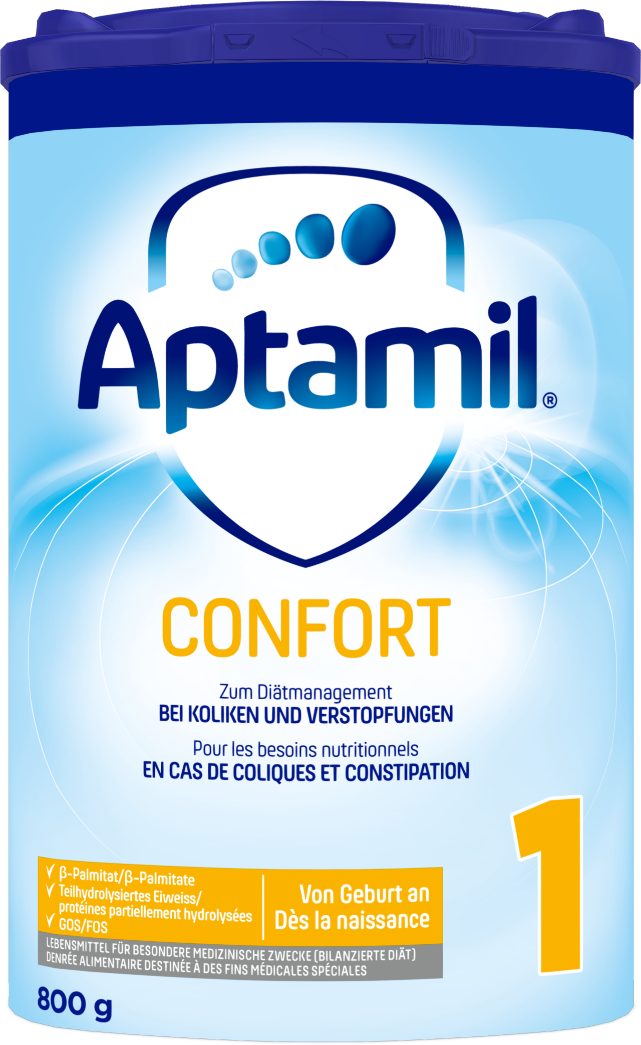 APTAMIL Confort 1<br>800 g, EaZypack, Pulver zur Herstellung einer Lösung zum Einnehmen