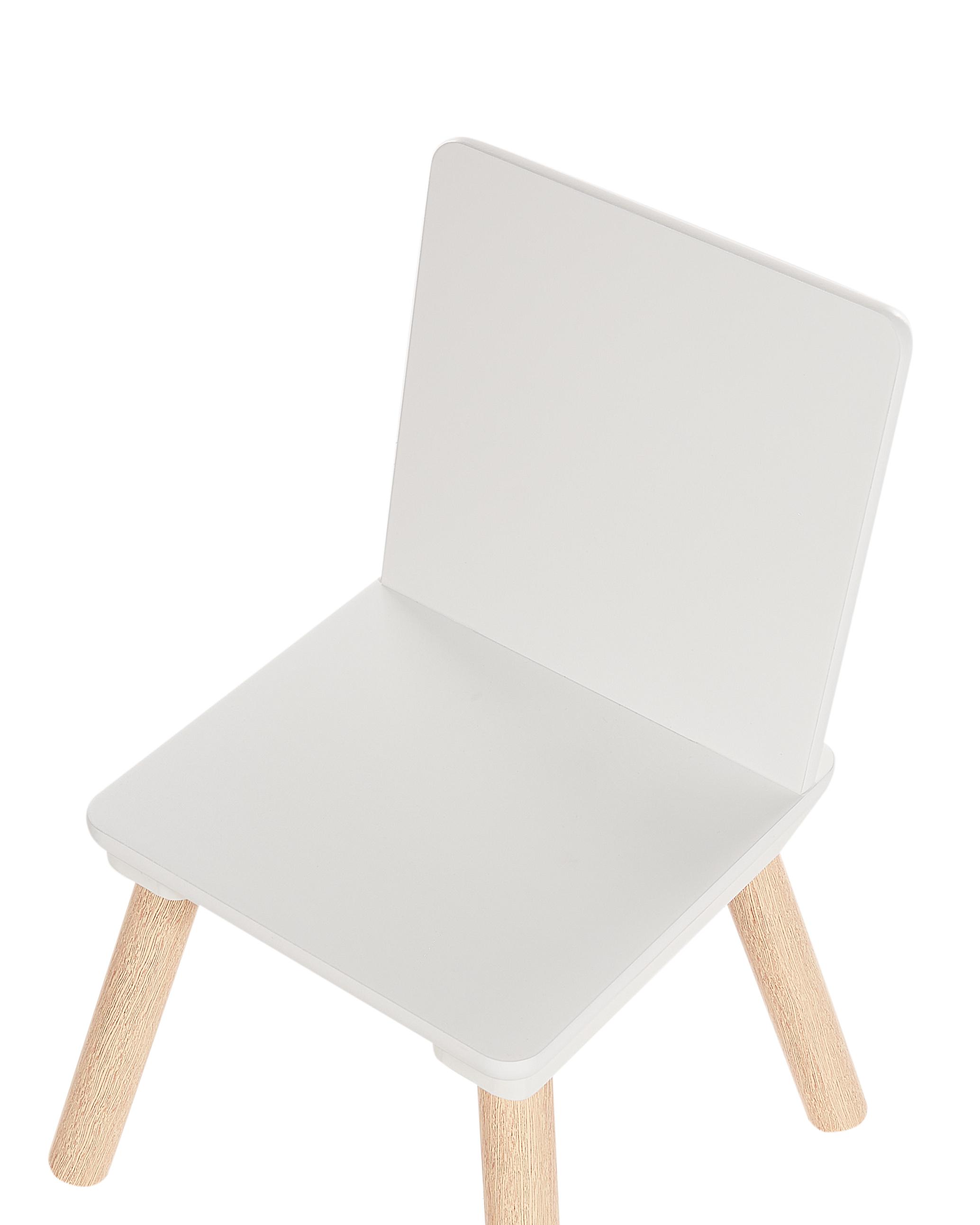 Kindertafel met stoelen WRINGLEY Wit