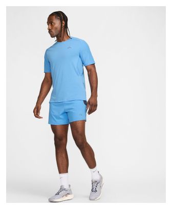 Short Nike Trail Second Sunrise 5in Bleu Homme