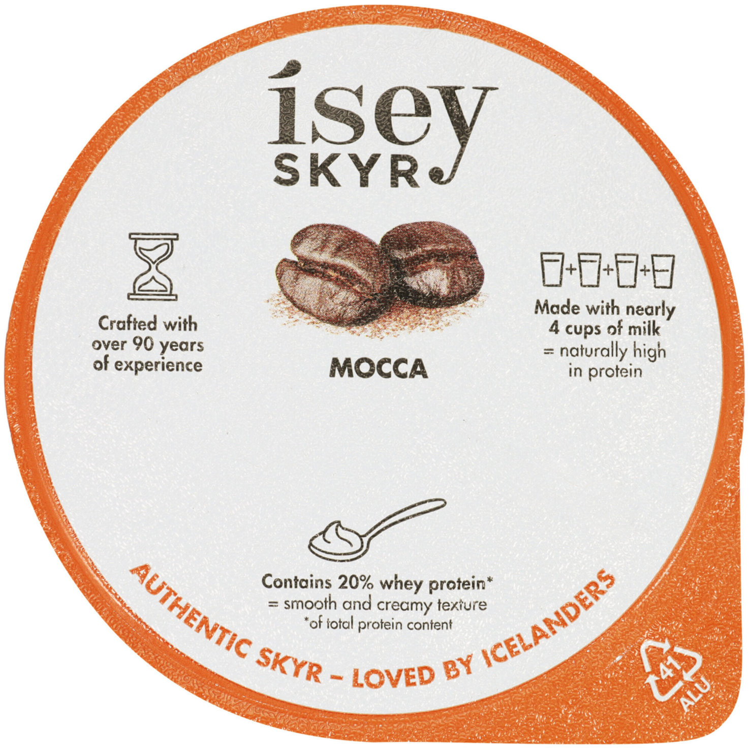 Isey Skyr Mokka laktosefrei