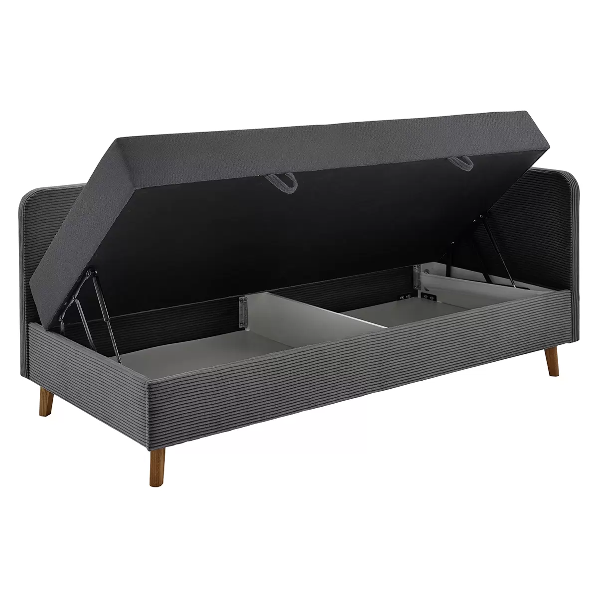 Polsterliege Cabana 120x200 Dunkelgrau