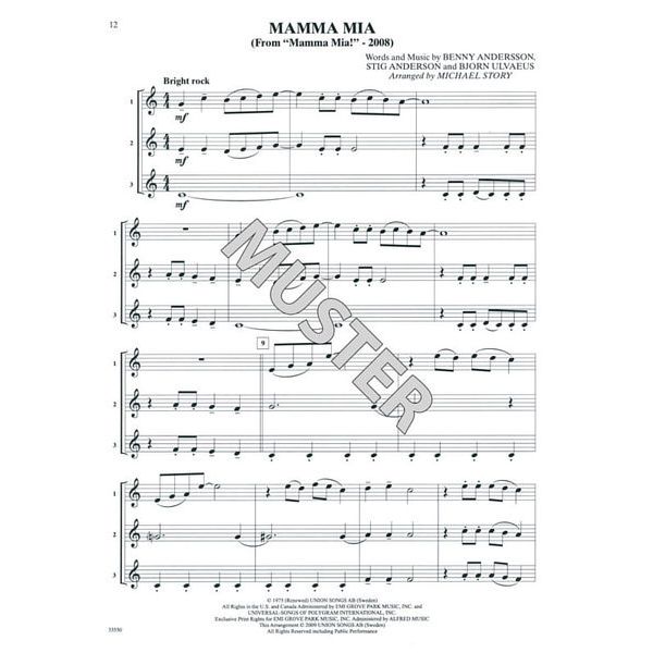 Alfred Music Publishing Movie Trios For All Trumpet