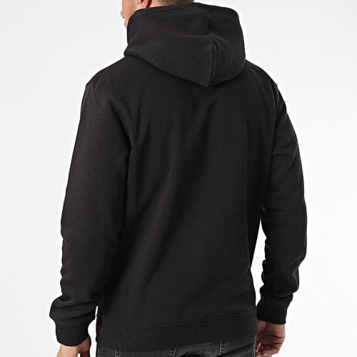 Sweat Capuche Regular Essential Flag 8418 Noir