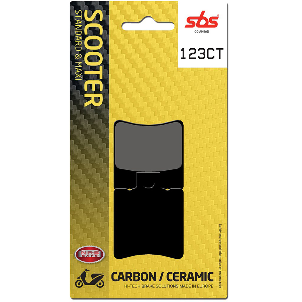 SBS - Plaquettes de frein 123CT