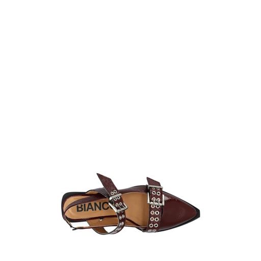 Bianco BIAVictoria Slingback Ballerinasko, Burgundy Nappalak, 39