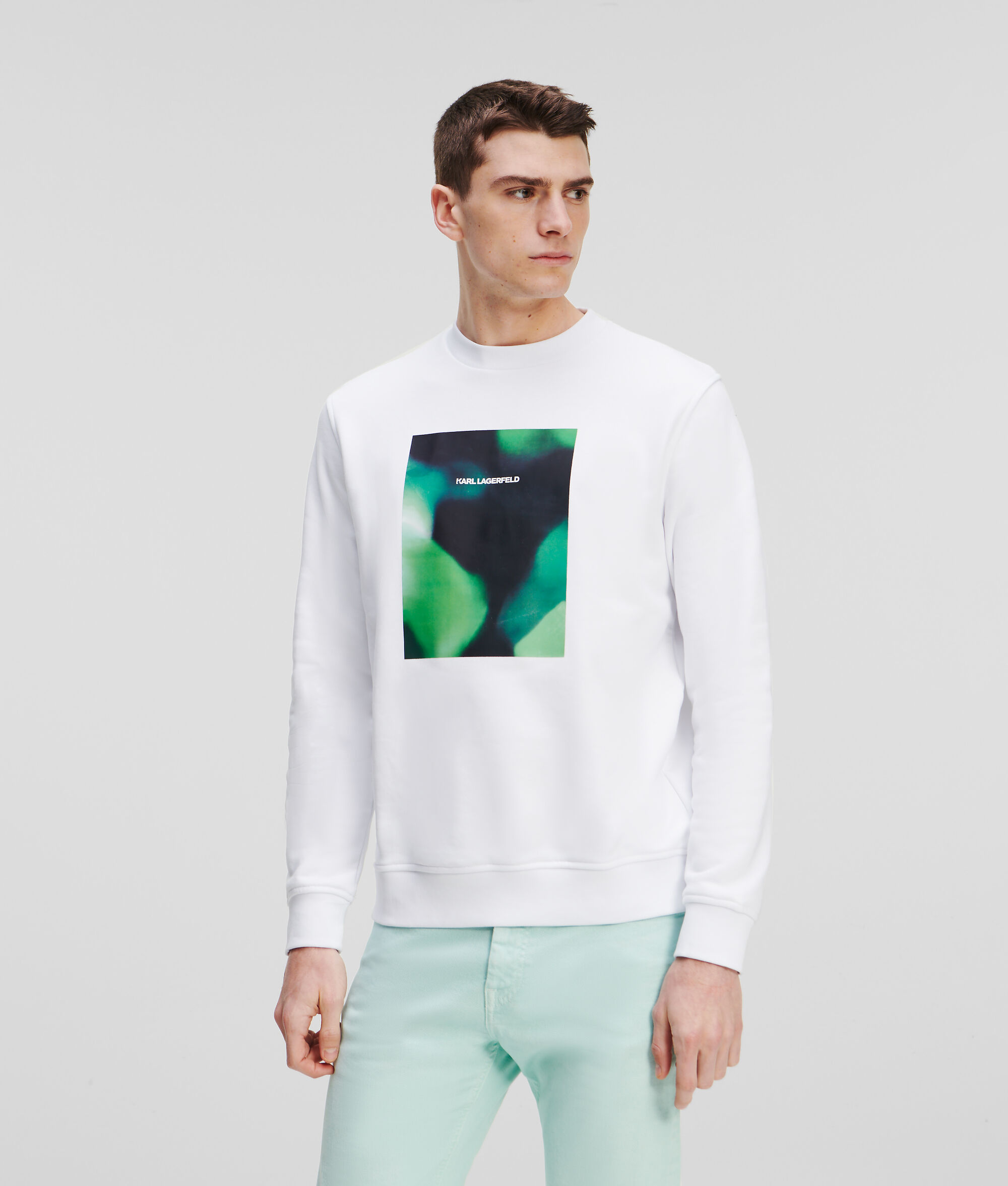 Sweat-shirt à col rond