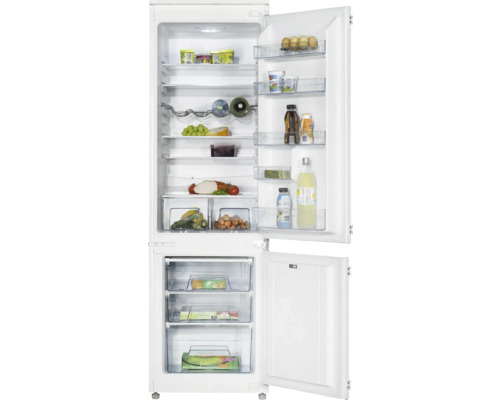 Amica EKGC 16177 inbouwkoelkast met vriezer, afmetingen (B x H x D): 54 x 177,6 x 54 cm, koelgedeelte: 182 l, vriesgedeelte: 60 l