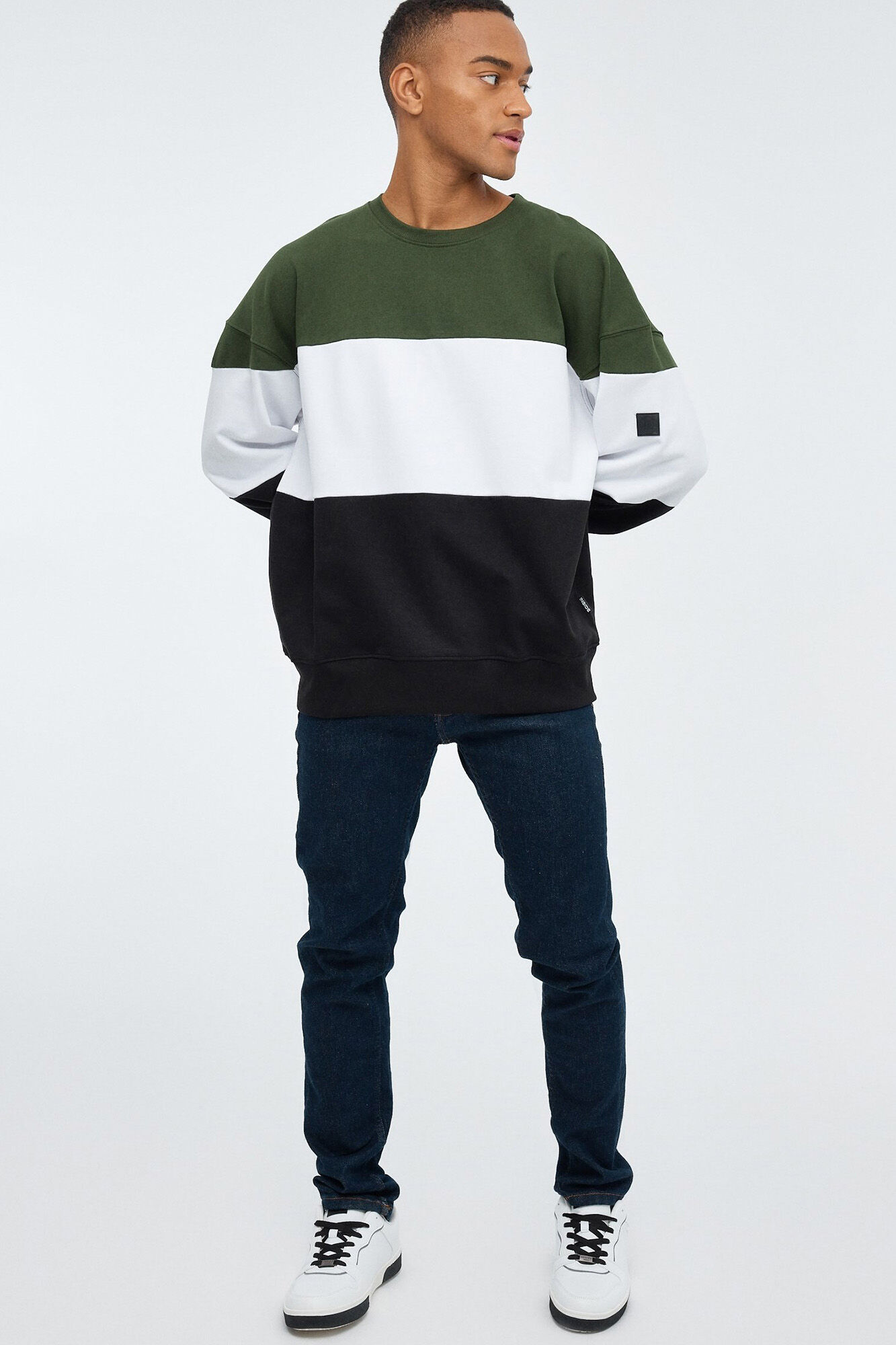 Moletom Color Block