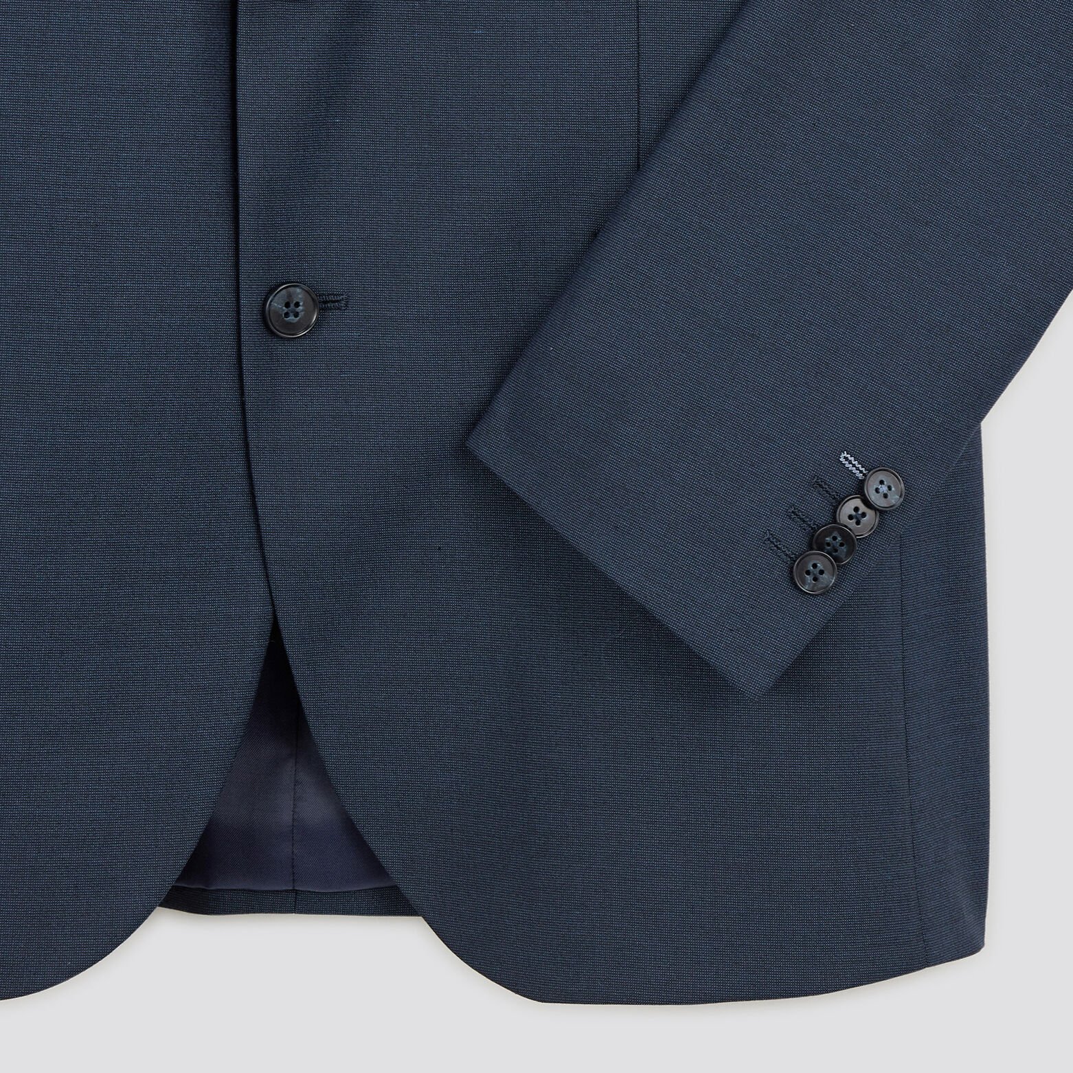Veste de costume regular Bleu moyen
