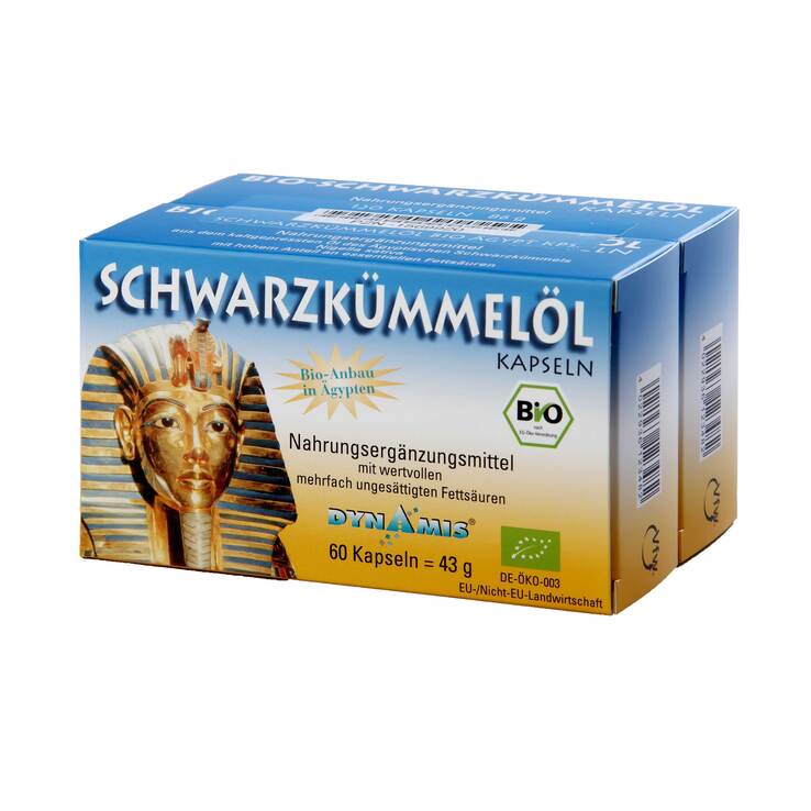 Schwarzkümmel Bio ägypt. Kapseln, 120 St