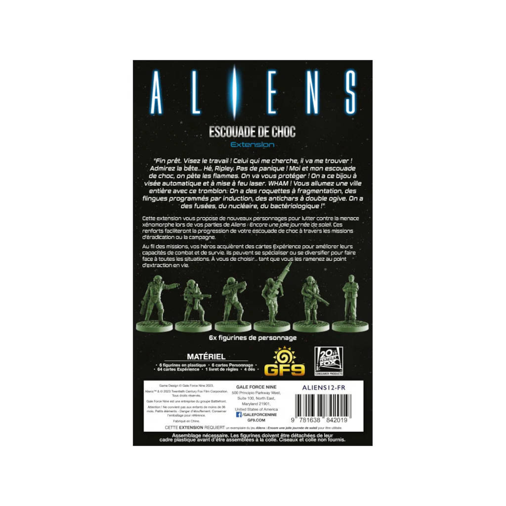 Aliens : Escouade de Choc
