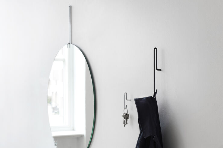 Moebe Wall Hook Large Black Sort