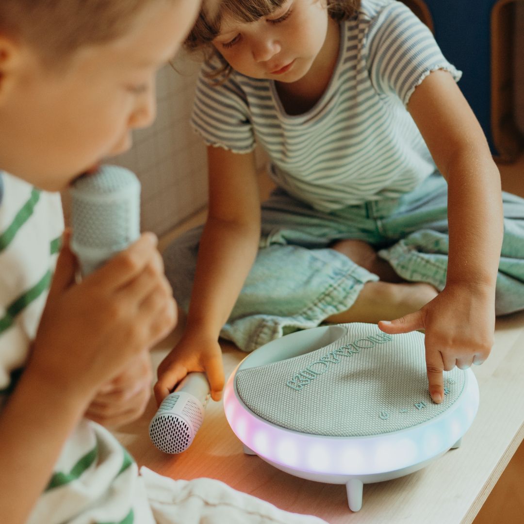 Kidywolf karaokespeaker en microfoons