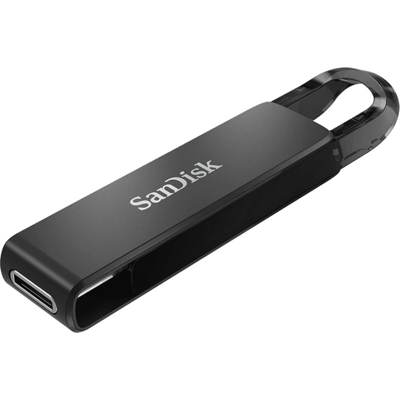 SanDisk Ultra lecteur USB flash 64 Go USB Type-C 3.2 Gen 1 (3.1 Gen 1) Noir