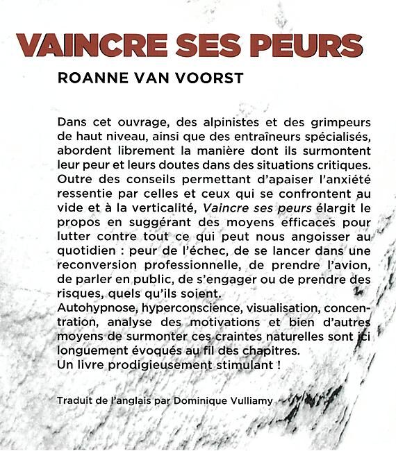 EDITIONS DU MONT BLANC - VAINCRE SES PEURS