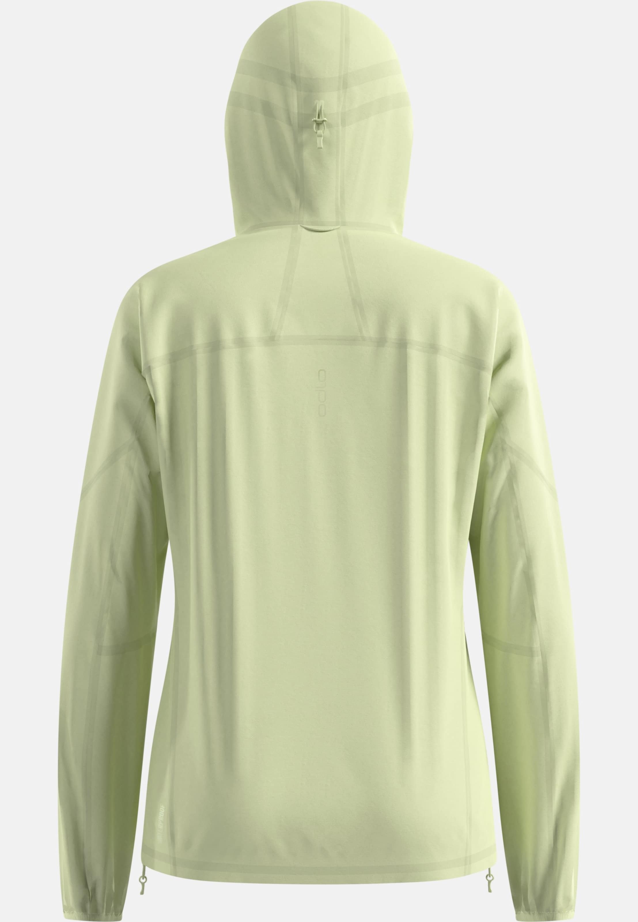 Wasserdichte X-Alp Performance Knit Laufjacke in shadow lime