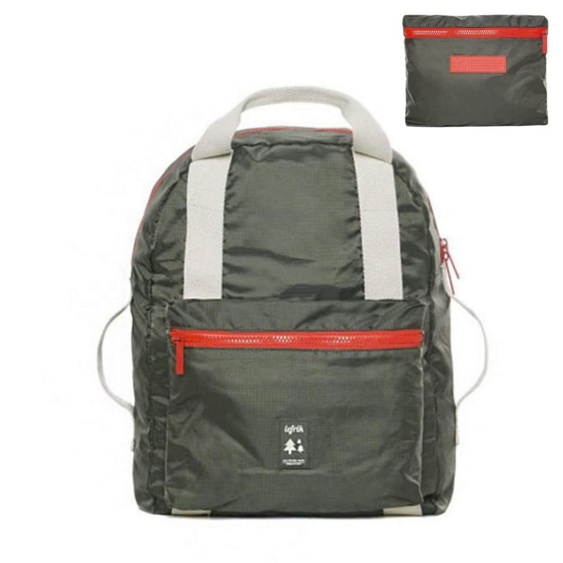 Sac à dos Pocket en PET 40 cm Olive