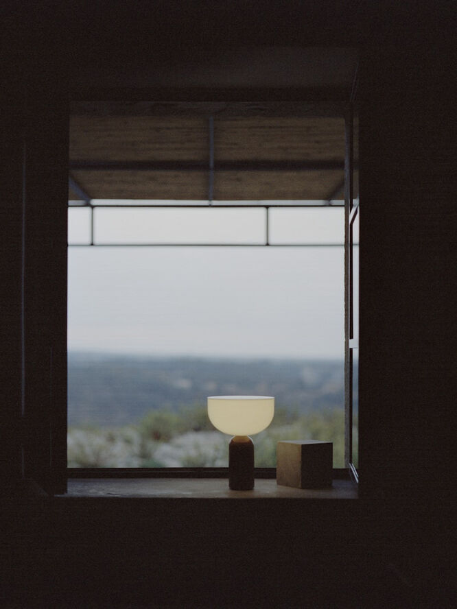 New Works Kizu Portable Lamp Breccia