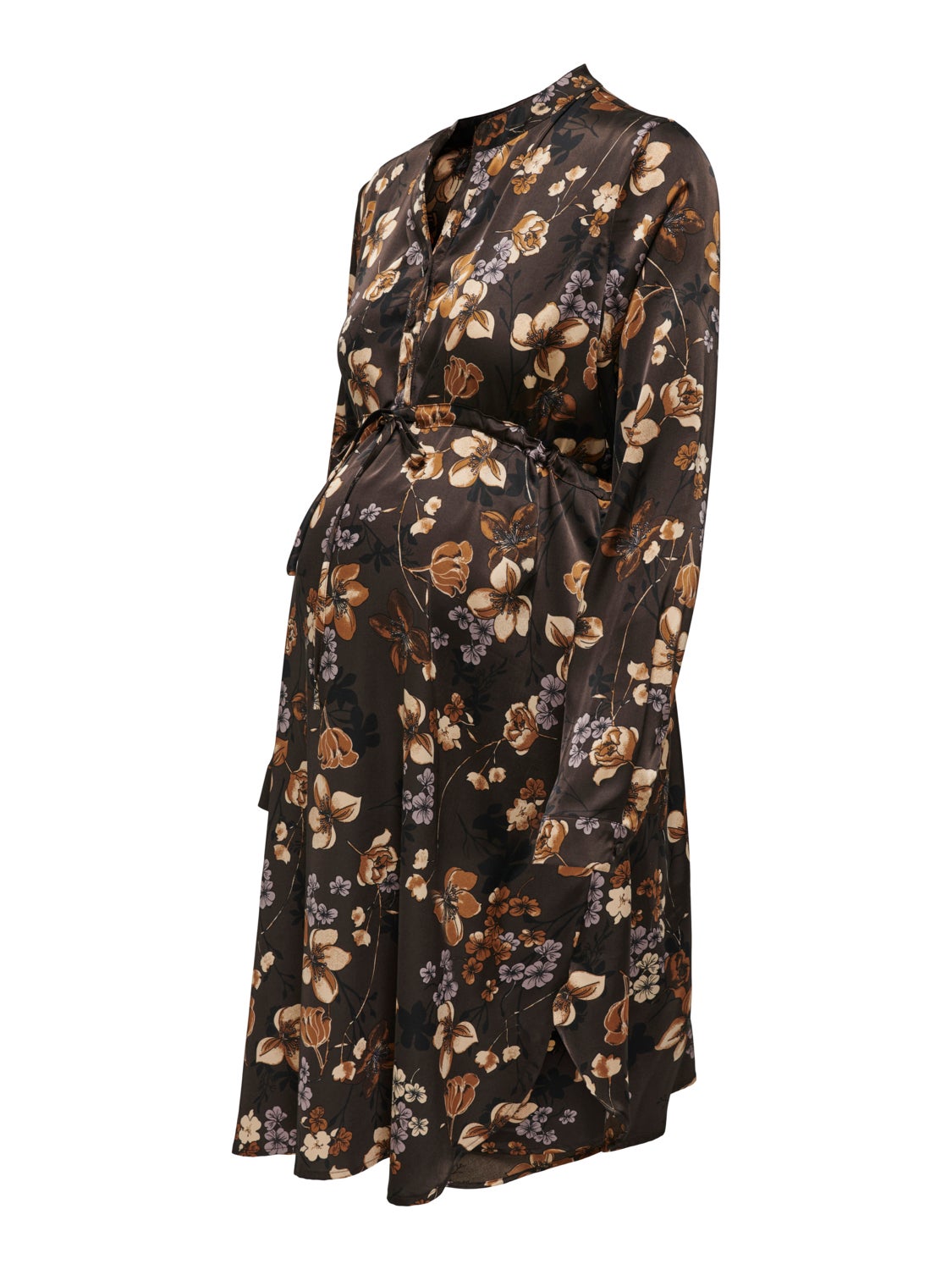 OLMORIENT Kurzes Kleid Slate Black