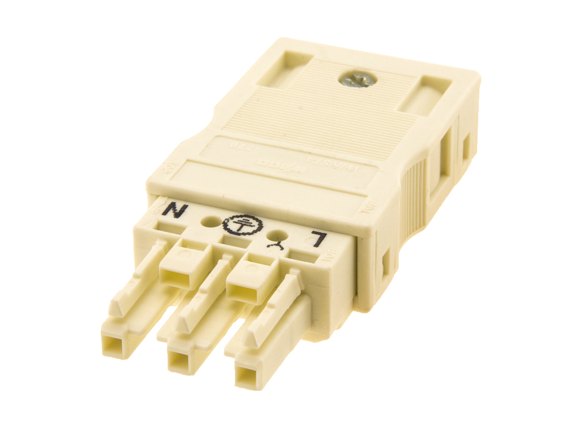 BBA WAGO Winsta Midi connector female - white