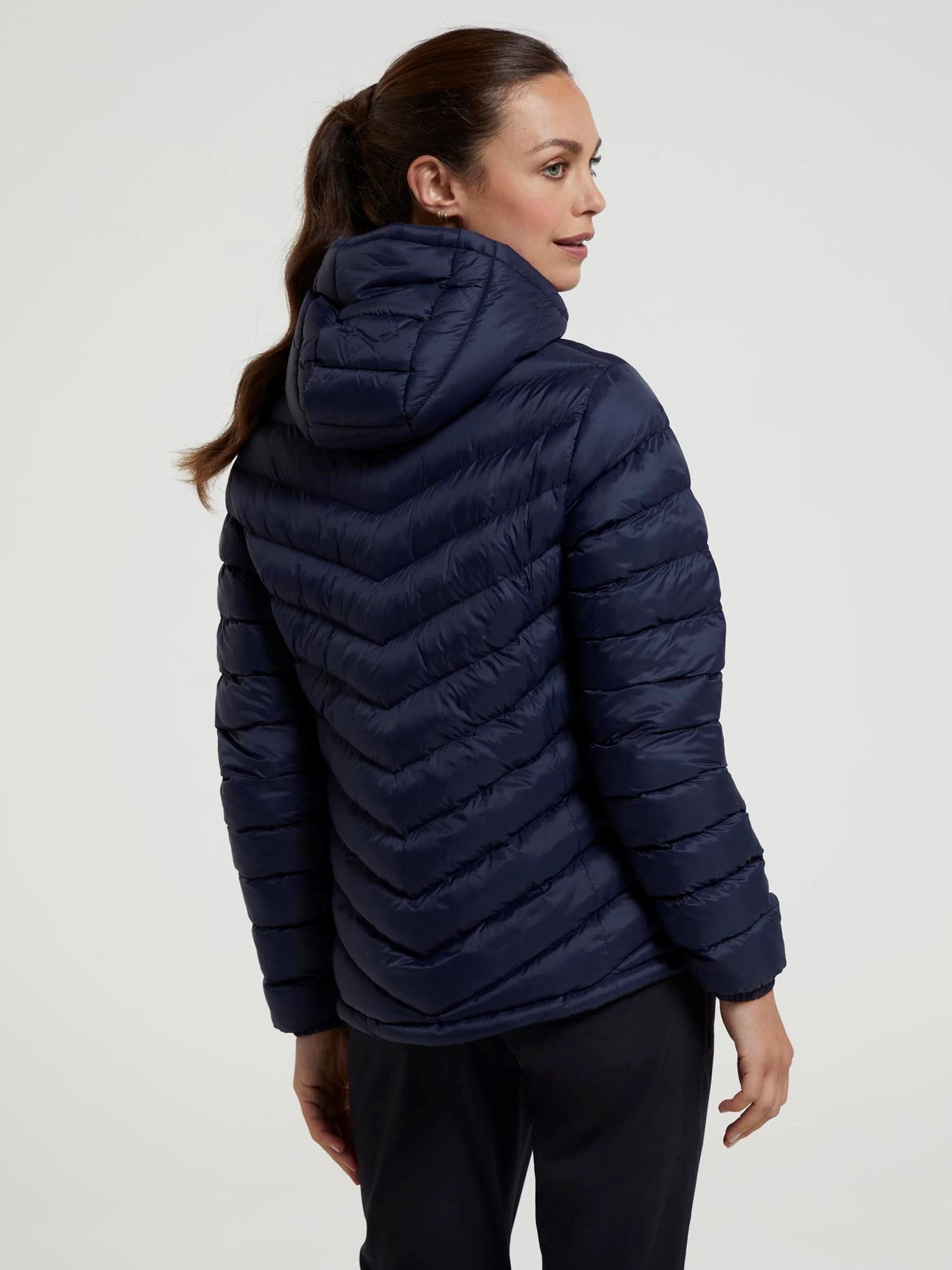 Blauw - Mountain Warehouse Seasons Womens Water-Resistant Padded Jacket