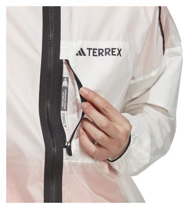 Veste coupe-vent Femme adidas Terrex Agravic Blanc