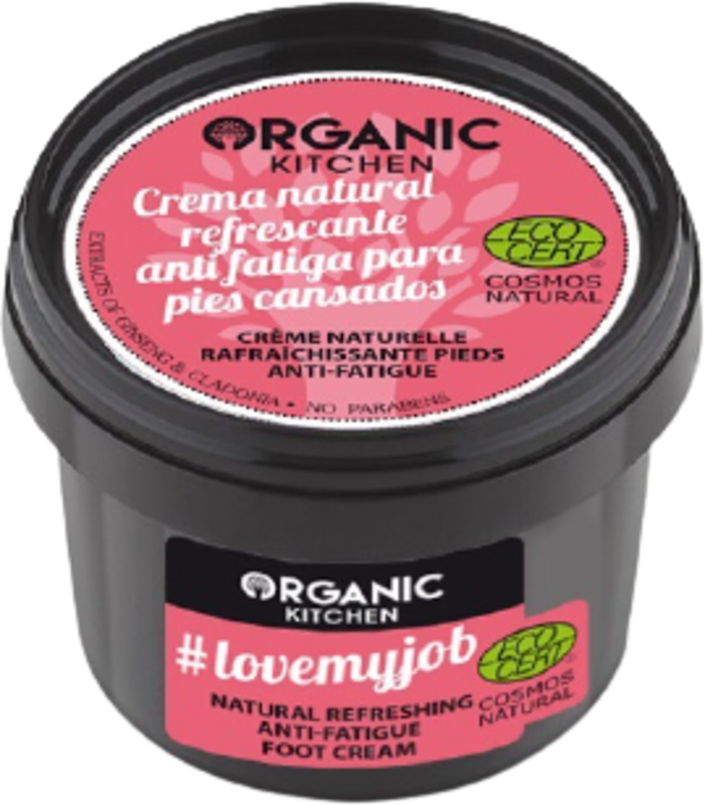 Organic Kitchen  Natural Refreshing Anti-Fatigue Foot Cream 
