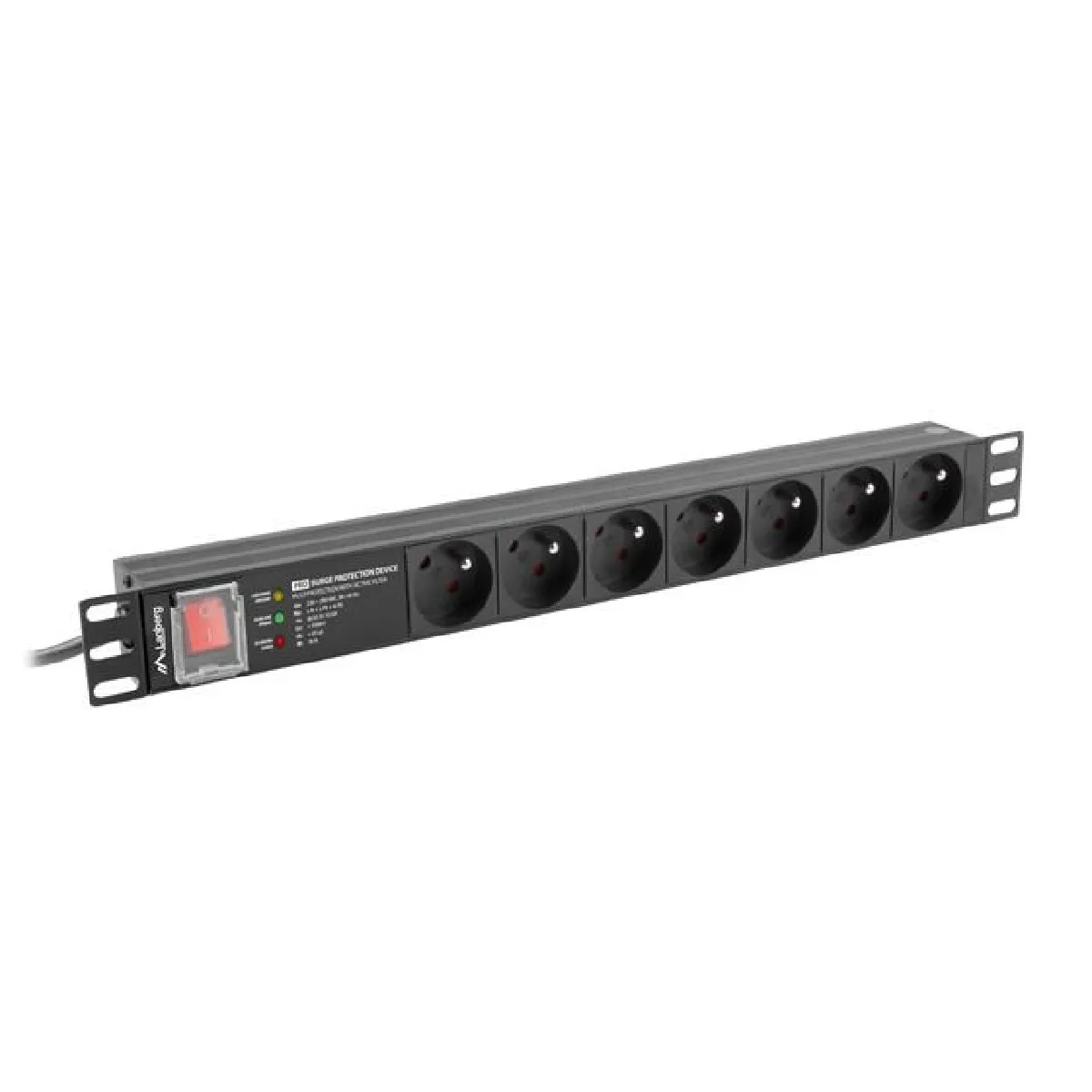 Lanberg Power Strip PDU Rack 19